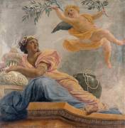 L'Asie (plafond de la Salle du Conseil, château de Vincennes) (Michel Dorigny) - Muzeo.com