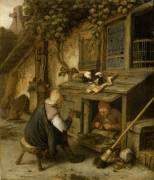 Le Cordonnier (Isaak van Ostade) - Muzeo.com