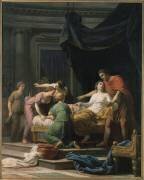 Le courage de Porcia, femme de Junius Brutus (Nicolas-Bernard Lépicié) - Muzeo.com