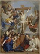 Le Crucifix aux anges (Charles Le Brun) - Muzeo.com