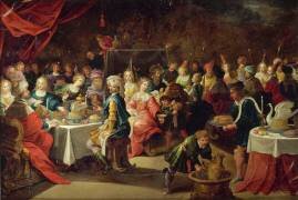 Le festin de Balthazar (Frans Francken the Younger) - Muzeo.com