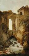 Le grand pont ou le torrent (Hubert Robert) - Muzeo.com
