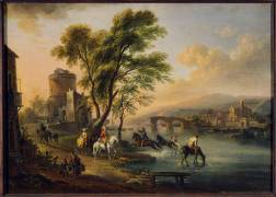 Le gué (Jean-Baptiste Lallemand) - Muzeo.com