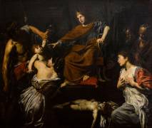Le Jugement de Salomon (Valentin de Boulogne) - Muzeo.com