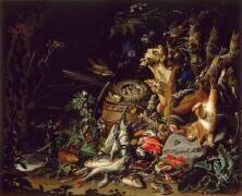 Le Nid de pinsons (Abraham Mignon) - Muzeo.com