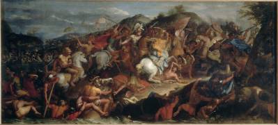 Le passage du Granique (Charles Le Brun) - Muzeo.com