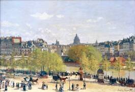 Le Quai du Louvre (Claude Monet) - Muzeo.com