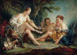 Le retour de chasse de Diane (François Boucher) - Muzeo.com