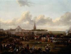 Le retour à Lille des aéronautes Blanchard et Lépinard (Louis-Joseph Watteau de Lille) - Muzeo.com
