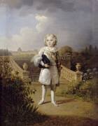 Le Roi de Rome dans le jardin des Tuileries (1811-1832) (Georges Rouget) - Muzeo.com