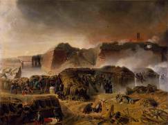 Le siège d'Anvers, en 1832 (Charles Courtois d'Hurbal) - Muzeo.com