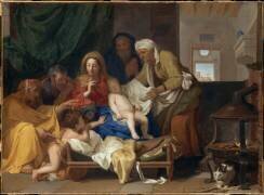 Le Sommeil de l'Enfant Jésus (Charles Le Brun) - Muzeo.com