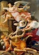 Le Temps vaincu par l'Amour, l'Espérance et la renommée (Simon Vouet) - Muzeo.com