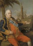 Le vice-amiral P.A. de Suffren de Saint-Tropez (1725-1788) (Pompeo Batoni) - Muzeo.com