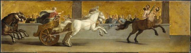 L'Education d'Achille : la Course de Char (Jean-Baptiste de Champaigne) - Muzeo.com