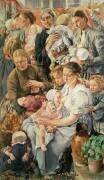 Les âges de l'ouvrier, triptyque (Léon Frédéric) - Muzeo.com