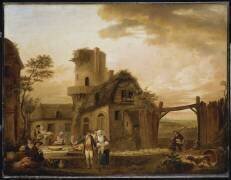 Les Quatre heures de la journée : le Soir (Louis-Joseph Watteau de Lille) - Muzeo.com