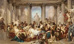 The Romans of the Decadence (Thomas Couture) - Muzeo.com
