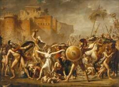 The Intervention of the Sabine Women (Jacques-Louis David) - Muzeo.com