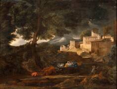 L'Orage (dit l'orage Pointel) (Nicolas Poussin) - Muzeo.com