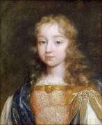 Louis XIV représenté âgé d'une dizaine d'année (anonymous) - Muzeo.com
