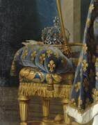 Louis XV (1710-1774), roi de France et de Navarre, en grand manteau royal en 1760 (Jean Martial Fredou) - Muzeo.com