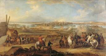 Louis XV au siège de Mons, du 7 juin au 11 juillet 1746 (Pierre Lenfant) - Muzeo.com