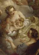 Louis XV donnant la paix à l'Europe (François Lemoyne) - Muzeo.com