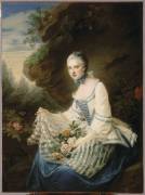 Louise-Elisabeth de Maillé, marquise de Soran (François-Hubert Drouais) - Muzeo.com