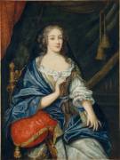Louise-Françoise de la Baume Le Blanc, Mademoiselle de la Vallière, duchesse de Vaujours (1644-1710) (Jean Nocret) - Muzeo.com