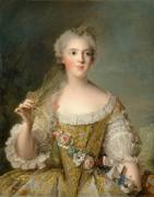 Madame Sophie de France, fille de Louis XV (1734-1782) (Jean-Marc Nattier) - Muzeo.com