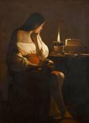 Magdalene with the Smoking Flame (Georges de La Tour) - Muzeo.com