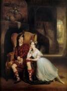Marie Taglioni et son frère Paul dans le ballet de la Sylphide (François Gabriel Lépaulle) - Muzeo.com
