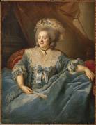Marie-Adélaïde de France, dite Madame Adelaïde, fille de Louis XV (1732-1800), représentée en 1785 (Johann Julius Heinsius) - Muzeo.com