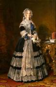 Marie-Amélie de Bourbon (1782-1866), reine des français (Franz Xaver Winterhalter) - Muzeo.com