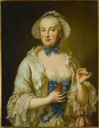 Marie-Anne-Sophie de Saxe, princesse électrice de Bavière (1728-1797) (Georg Desmarées) - Muzeo.com
