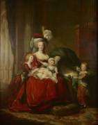 Marie-Antoinette of Lorraine-Habsburg, Queen of France, and her children (Elisabeth Vigée Le Brun) - Muzeo.com