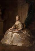 Marie-Josèphe de Saxe, Dauphine de France (1731-1767) (Anne Baptiste Nivelon) - Muzeo.com