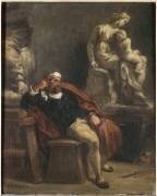 Michel-Ange dans son atelier (Eugène Delacroix) - Muzeo.com