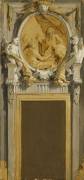 Modello avec scène allégorique pour un dessus-de-porte (Giambattista Tiepolo) - Muzeo.com