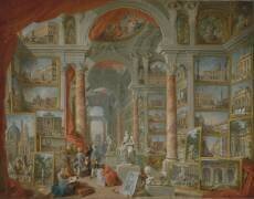 Modern Rome (Giovanni Paolo Pannini) - Muzeo.com