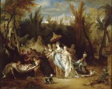 Moïse sauvé des eaux (Nicolas de Largillière) - Muzeo.com