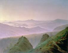 Morning in the Mountains (Caspar David Friedrich) - Muzeo.com
