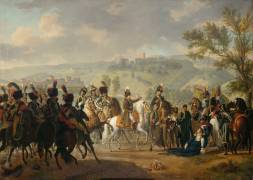 Mort du général Causse à la bataille de Dego, en présence de Bonaparte, le 16 avril 1796 (François Henri Mulard) - Muzeo.com