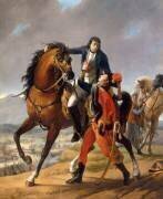 Mort du général Desaix dans les bras du fils du consul Lebrun à la bataille de Marengo, 14 juin 1800 (Jean-Baptiste Regnault) - Muzeo.com