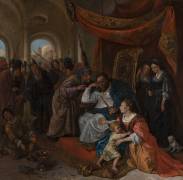 Moses and Pharaoh's Crown (Jan Steen) - Muzeo.com