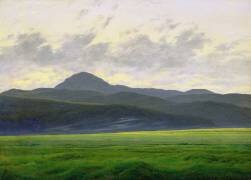 Mountainous landscape (Caspar David Friedrich) - Muzeo.com