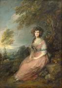 Mrs. Richard Brinsley Sheridan (Thomas Gainsborough) - Muzeo.com