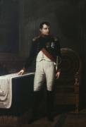 Napoléon Ier (1769-1821) en uniforme de colonel des chasseurs de la garde (Robert Lefèvre) - Muzeo.com