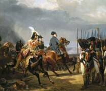 Napoléon Ier passe en revue la garde (Horace Vernet) - Muzeo.com